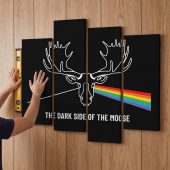 Pink Floyd Canvas - Dark Side Of The Moose