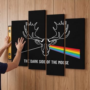 Pink Floyd Canvas - Dark Side Of The Moose