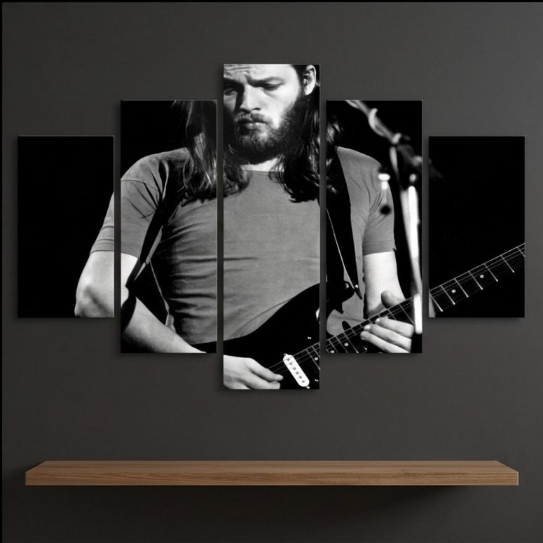 Pink Floyd Canvas - David Gilmour Live In Concert 1974 Pink Floyd Canvas - David Gilmour Live In Concert 1974