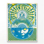 Pink Floyd Canvas - Den Haag Netherlands 1968 Concert
