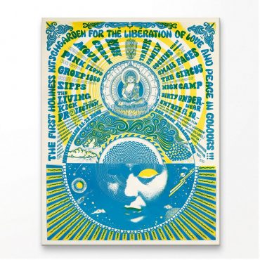 Pink Floyd Canvas - Den Haag Netherlands 1968 Concert