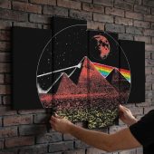 Pink Floyd Canvas - DSOTM50 Pyramid Pink Floyd Canvas - DSOTM50 Pyramid