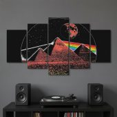 Pink Floyd Canvas - DSOTM50 Pyramid Pink Floyd Canvas - DSOTM50 Pyramid