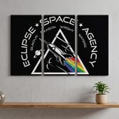 Pink Floyd Canvas - Eclipse Space Agency Exploration of TDSOTM Mission Control London Pink Floyd Canvas - Eclipse Space Agency Exploration of TDSOTM Mission Control London