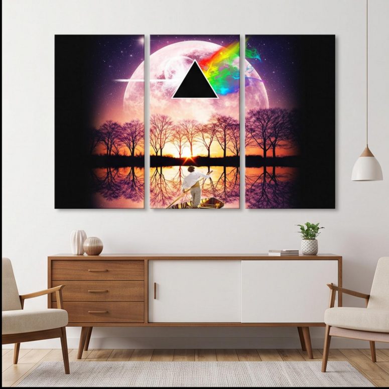 Pink Floyd Canvas - I’ll See You On The Dark Side Of The Moon