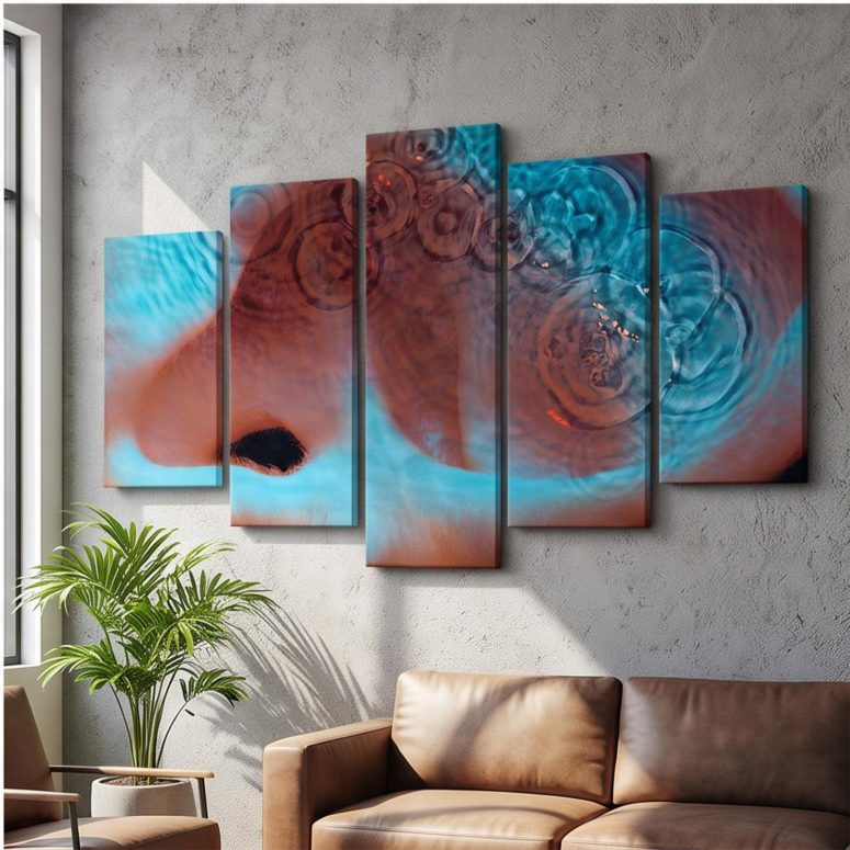 Pink Floyd Canvas - Meddle Album Cover 1971