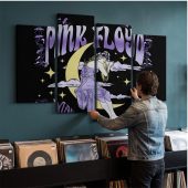 Pink Floyd Canvas - Moon Girl Marquee March 15 66 London Pink Floyd Canvas - Moon Girl Marquee March 15 66 London