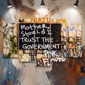 Pink Floyd Canvas - Mother Should I Trust The Government Berlin Wall 1990 Pink Floyd Canvas - Mother Should I Trust The Government Berlin Wall 1990