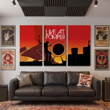 Pink Floyd Canvas - Pink Floyd Live At Pompeii