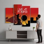 Pink Floyd Canvas - Pink Floyd Live At Pompeii Pink Floyd Canvas - Pink Floyd Live At Pompeii