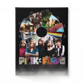 Pink Floyd Canvas - Pink Floyd Shirt Time Line Album Collage Signature