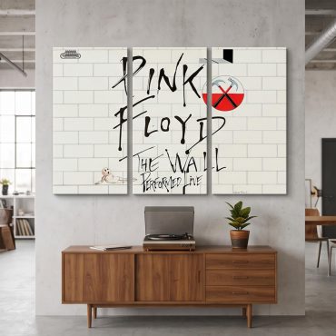 Pink Floyd Canvas - Pink Floyd The Wall Original Vintage Tour Poster for Dortmund Germany 1981