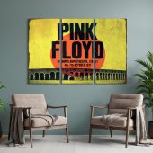 Pink Floyd Canvas - Pompeii Amphitheatre Italy 1971 Pink Floyd Canvas - Pompeii Amphitheatre Italy 1971