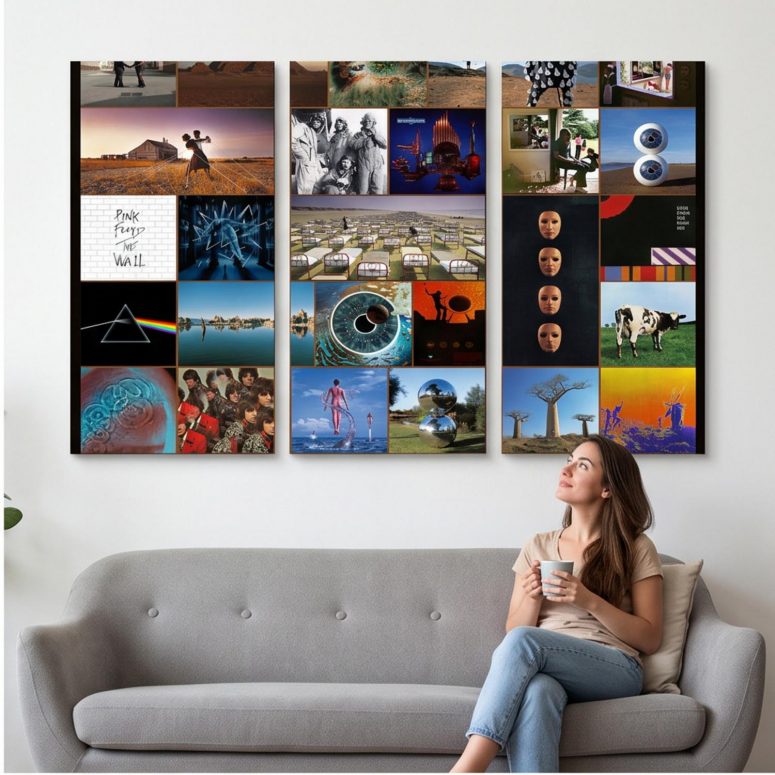 Pink Floyd Canvas - Still First In Space 40th Anniversary