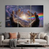 Pink Floyd Canvas - The Center Of The Universe DSOTM Pink Floyd Canvas - The Center Of The Universe DSOTM