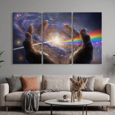 Pink Floyd Canvas - The Center Of The Universe DSOTM
