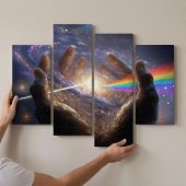 Pink Floyd Canvas - The Center Of The Universe DSOTM Pink Floyd Canvas - The Center Of The Universe DSOTM