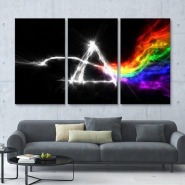 Pink Floyd Canvas - The Dark Side Of The Moon Electric Smoke