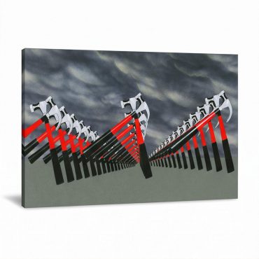 Pink Floyd Canvas - The Marching Hammers The Wall