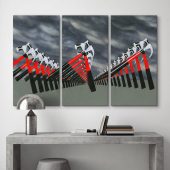 Pink Floyd Canvas - The Marching Hammers The Wall