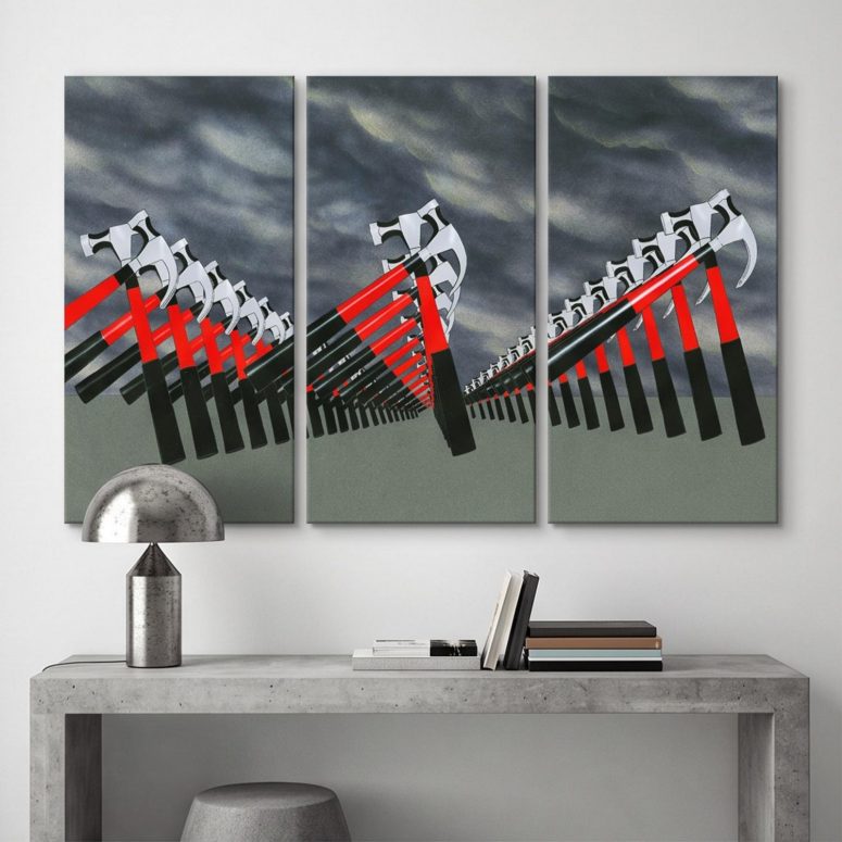 Pink Floyd Canvas - The Marching Hammers The Wall