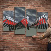 Pink Floyd Canvas - The Marching Hammers The Wall