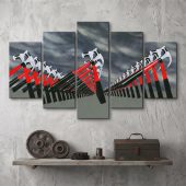Pink Floyd Canvas - The Marching Hammers The Wall