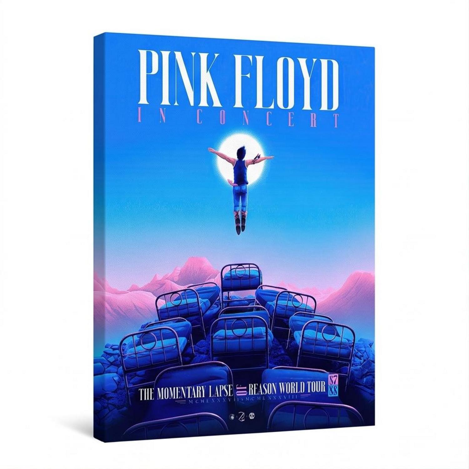 Pink Floyd Canvas - The Momentary Lapse Of Reason Tour Pink Floyd Canvas - The Momentary Lapse Of Reason Tour