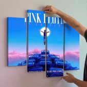 Pink Floyd Canvas - The Momentary Lapse Of Reason Tour Pink Floyd Canvas - The Momentary Lapse Of Reason Tour