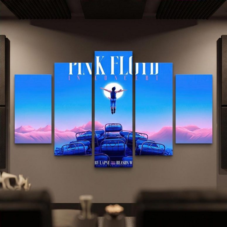 Pink Floyd Canvas - The Momentary Lapse Of Reason Tour Pink Floyd Canvas - The Momentary Lapse Of Reason Tour