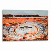 Pink Floyd Canvas - This is where the magic happens Pink Floyd in Pompeii Painting