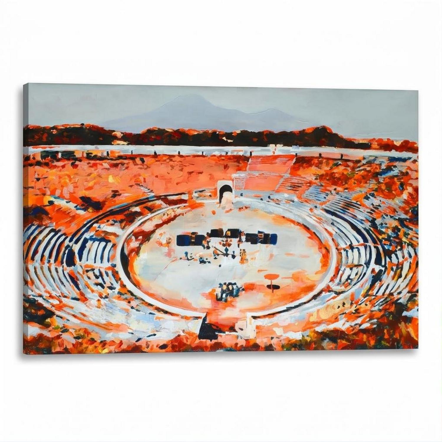 Pink Floyd Canvas - This is where the magic happens Pink Floyd in Pompeii Painting Pink Floyd Canvas - This is where the magic happens Pink Floyd in Pompeii Painting