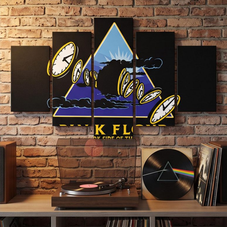 Pink Floyd Canvas - Time Dark Side Of The Moon