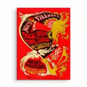 Pink Floyd Canvas - Vintage Concert Poster from Fillmore Auditorium