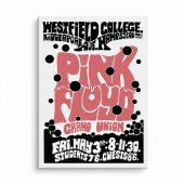 Pink Floyd Canvas - Westfield College Hampstead Concert 1968