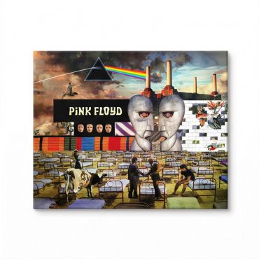 Pink Floyd Canvas - Wish You Were Here Dark Side Of The Moon Pink Floyd The Wall Division Bell Animals