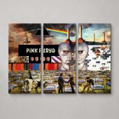 Pink Floyd Canvas - Wish You Were Here Dark Side Of The Moon Pink Floyd The Wall Division Bell Animals