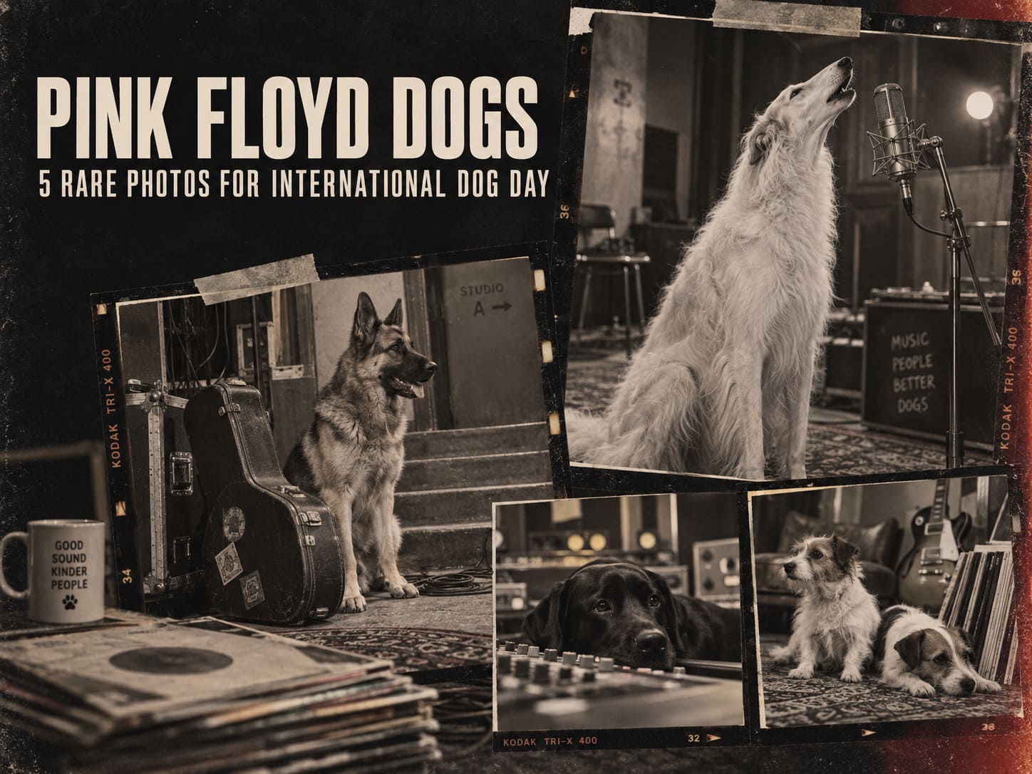 Pink Floyd Dogs 5 Rare Photos - OtherBrick