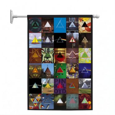 Pink Floyd Flag - Album Dark Side Of The Moon Collage