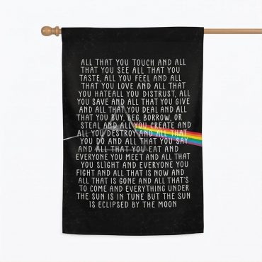 Pink Floyd Flag - All that you touch and all that you see Eclipse Lyrics