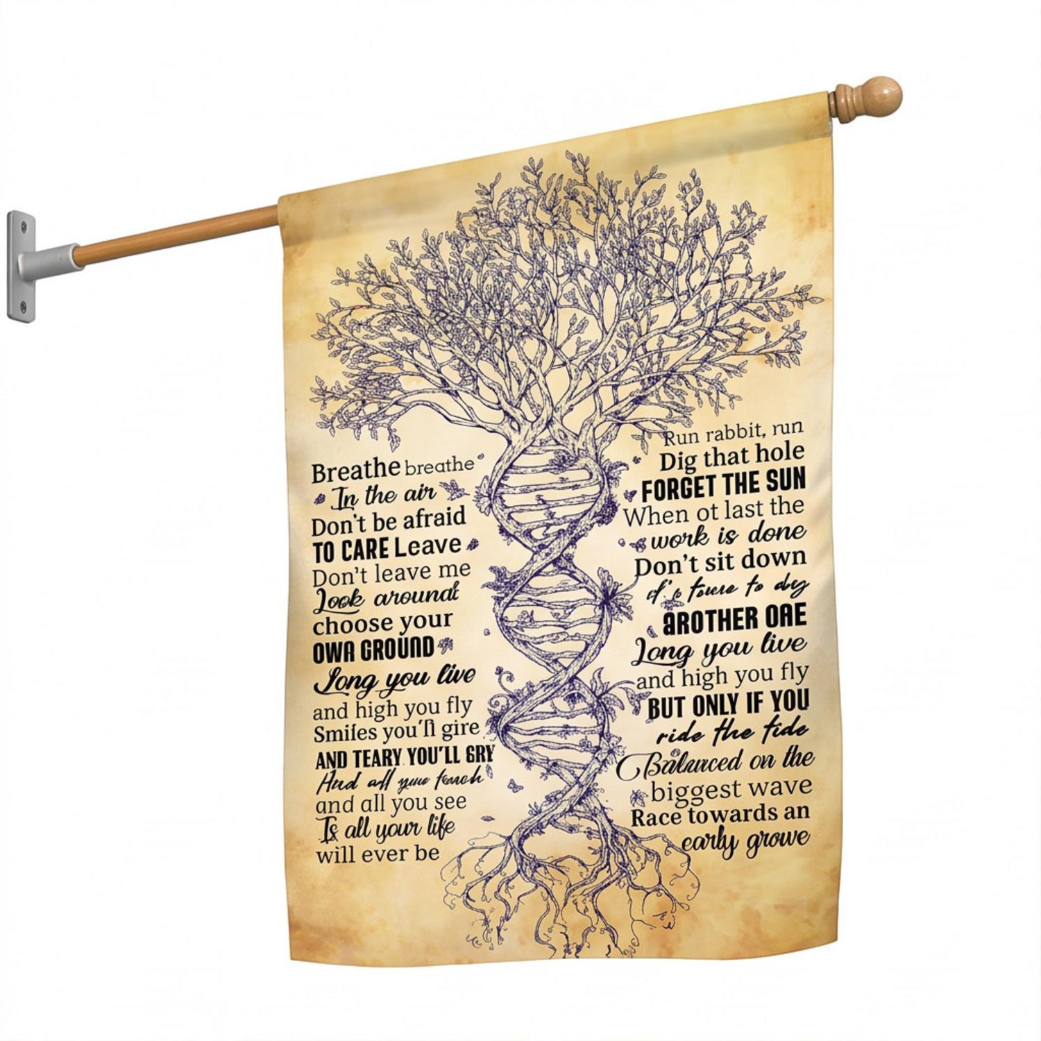 Pink Floyd Flag - Breathe Lyrics Pink Floyd Flag - Breathe Lyrics