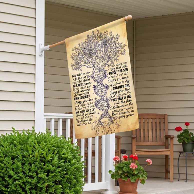 Pink Floyd Flag - Breathe Lyrics Pink Floyd Flag - Breathe Lyrics