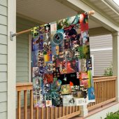 Pink Floyd Flag - Collage Albums Pink Floyd Flag - Collage Albums