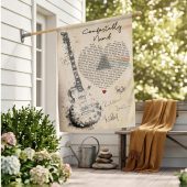 Pink Floyd Flag - Comfortably Numb Lyrics Band Signatures Pink Floyd Flag - Comfortably Numb Lyrics Band Signatures