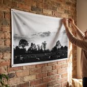 Pink Floyd flag - Cow Field Pink Floyd flag - Cow Field