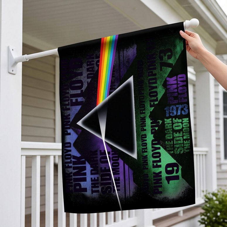 Pink Floyd Flag - Dark Side of The Moon 1973 Pyramid Prims Pink Floyd Flag - Dark Side of The Moon 1973 Pyramid Prims