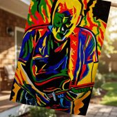 Pink Floyd Flag - David Gilmour Legend Abstract Art Pink Floyd Flag - David Gilmour Legend Abstract Art