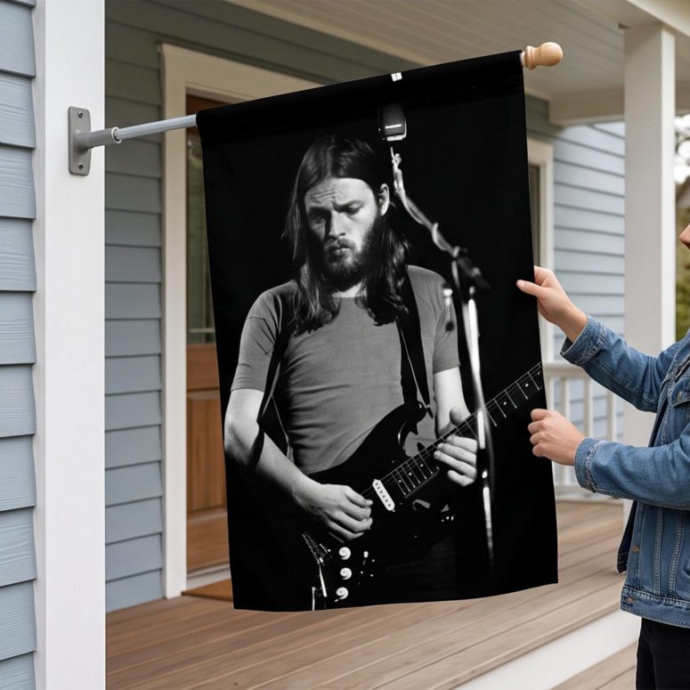 Pink Floyd Flag - David Gilmour Live In Concert 1974 Pink Floyd Flag - David Gilmour Live In Concert 1974