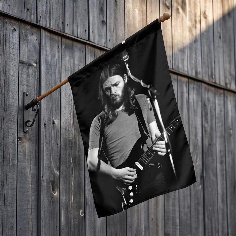 Pink Floyd Flag - David Gilmour Live In Concert 1974 Pink Floyd Flag - David Gilmour Live In Concert 1974