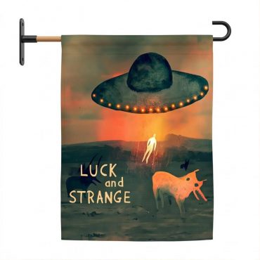 Pink Floyd Flag - David GIlmour Luck And Strange Dark and Velvet Nights